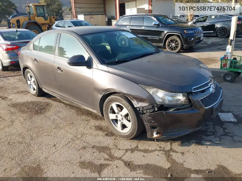 1G1PC5SB7E7475704 2014 Chevrolet Cruze 1Lt Auto