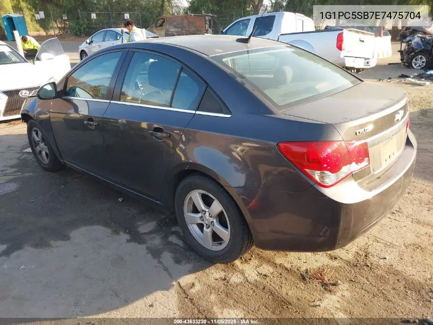 1G1PC5SB7E7475704 2014 Chevrolet Cruze 1Lt Auto