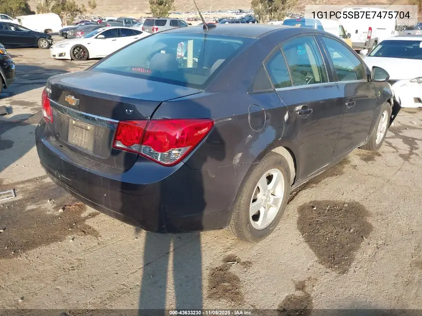 1G1PC5SB7E7475704 2014 Chevrolet Cruze 1Lt Auto