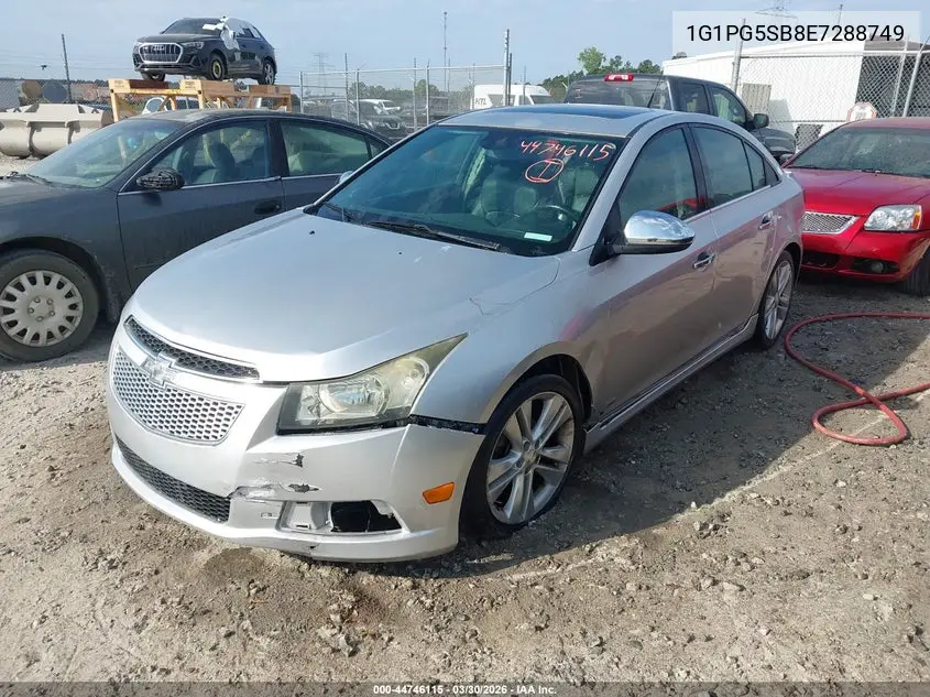 1G1PG5SB8E7288749 2014 Chevrolet Cruze Ltz