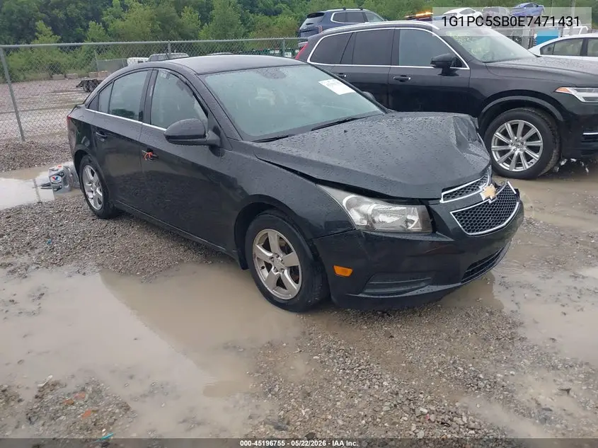 2014 Chevrolet Cruze 1Lt Auto VIN: 1G1PC5SB0E7471431 Lot: 45196755