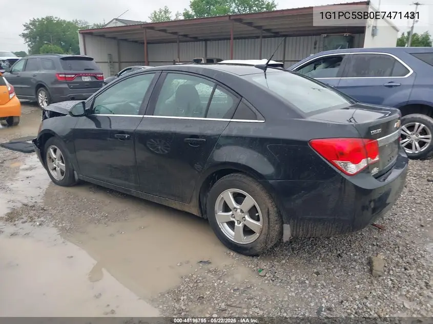 2014 Chevrolet Cruze 1Lt Auto VIN: 1G1PC5SB0E7471431 Lot: 45196755