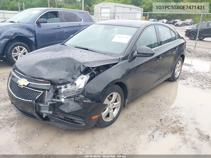 2014 Chevrolet Cruze 1Lt Auto VIN: 1G1PC5SB0E7471431 Lot: 45196755