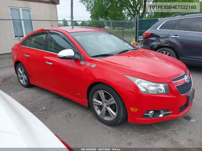 2014 Chevrolet Cruze 2Lt Auto VIN: 1G1PE5SB4E7322160 Lot: 45202800