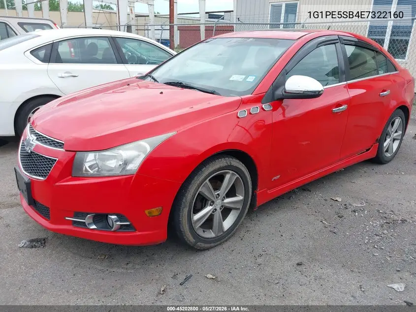 2014 Chevrolet Cruze 2Lt Auto VIN: 1G1PE5SB4E7322160 Lot: 45202800