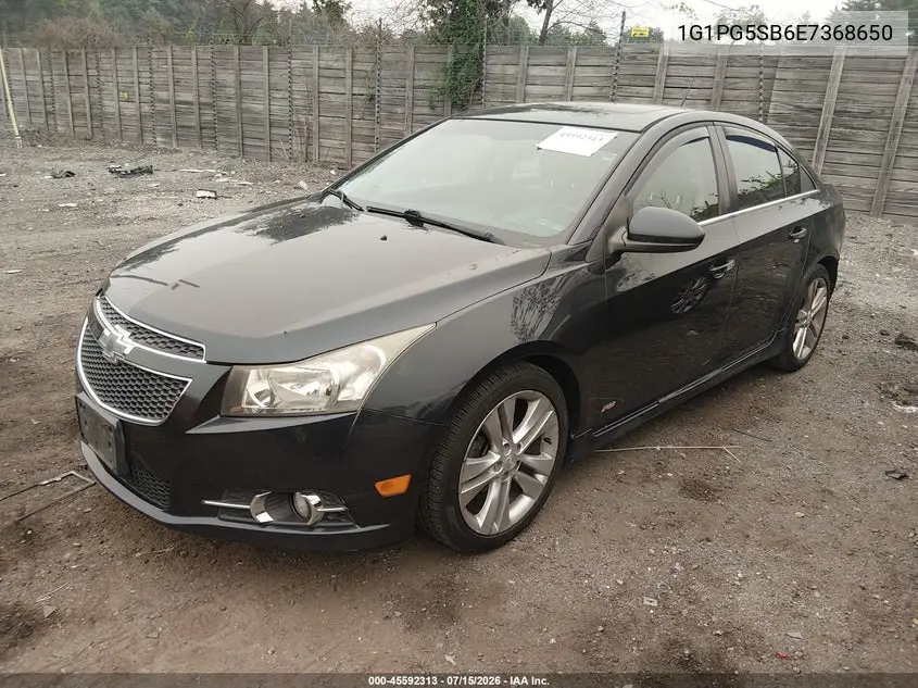 2014 Chevrolet Cruze Ltz VIN: 1G1PG5SB6E7368650 Lot: 45592313