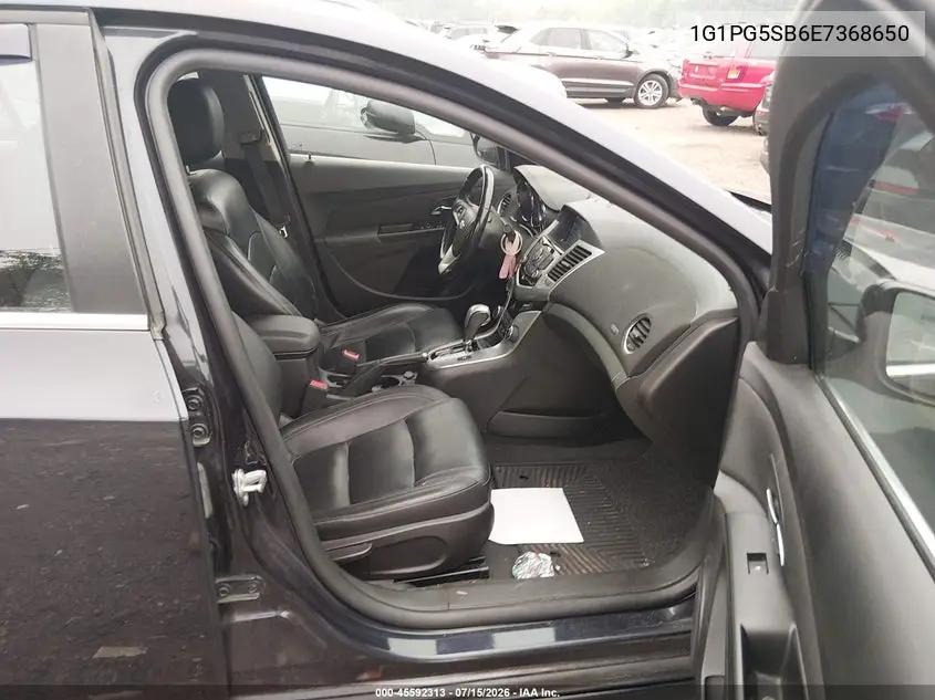 2014 Chevrolet Cruze Ltz VIN: 1G1PG5SB6E7368650 Lot: 45592313