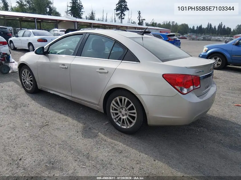 2014 Chevrolet Cruze Eco Auto VIN: 1G1PH5SB5E7103344 Lot: 45653611