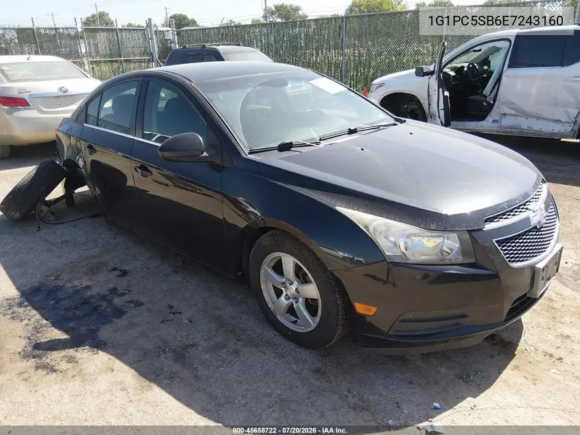 2014 Chevrolet Cruze 1Lt Auto VIN: 1G1PC5SB6E7243160 Lot: 45658722