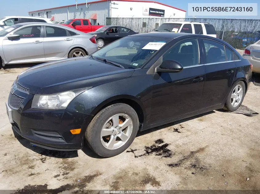 2014 Chevrolet Cruze 1Lt Auto VIN: 1G1PC5SB6E7243160 Lot: 45658722