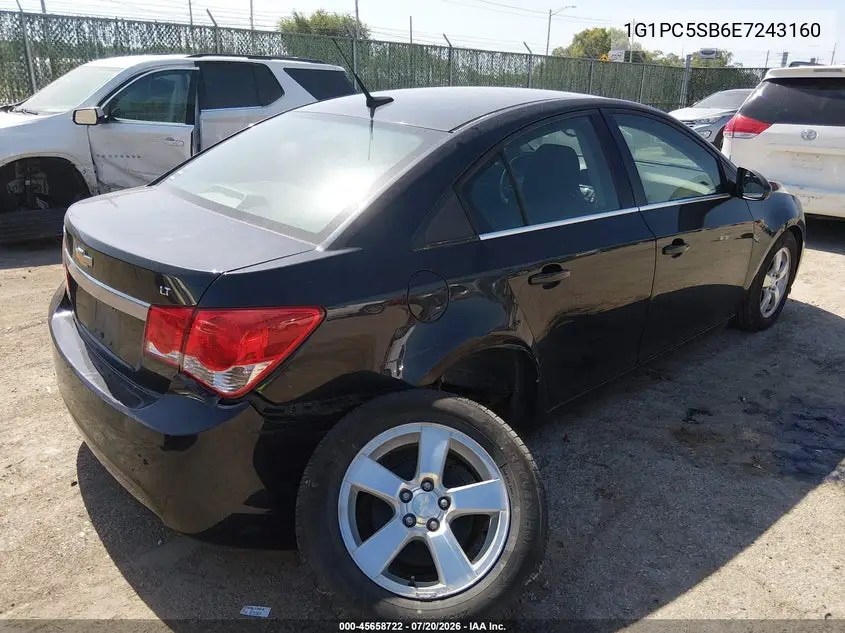 2014 Chevrolet Cruze 1Lt Auto VIN: 1G1PC5SB6E7243160 Lot: 45658722