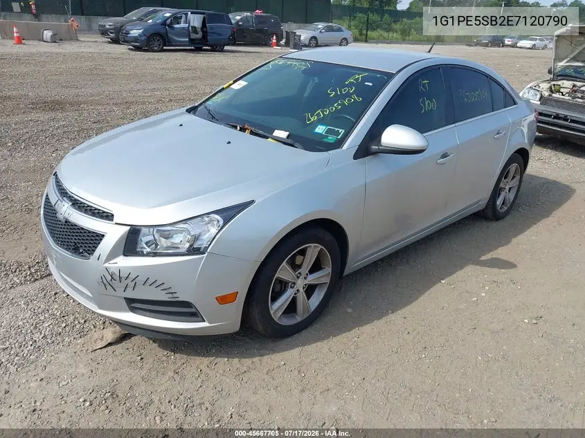2014 Chevrolet Cruze 2Lt Auto VIN: 1G1PE5SB2E7120790 Lot: 45667705