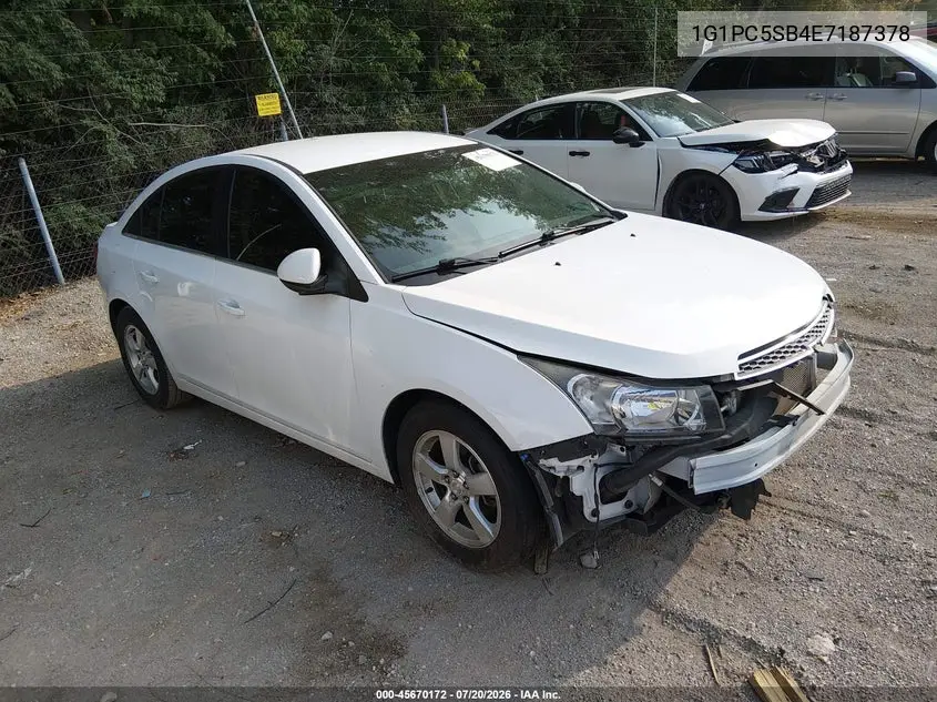 2014 Chevrolet Cruze 1Lt Auto VIN: 1G1PC5SB4E7187378 Lot: 45670172