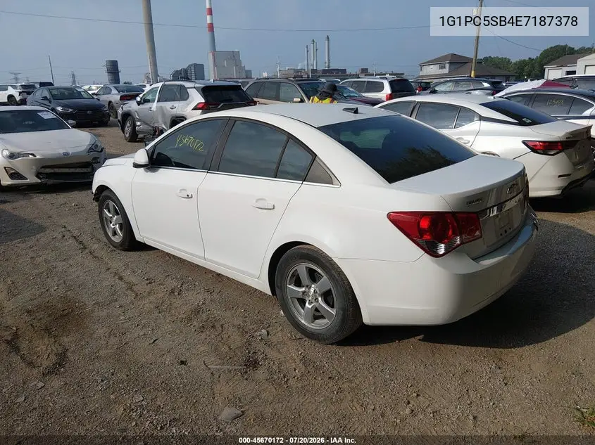 2014 Chevrolet Cruze 1Lt Auto VIN: 1G1PC5SB4E7187378 Lot: 45670172