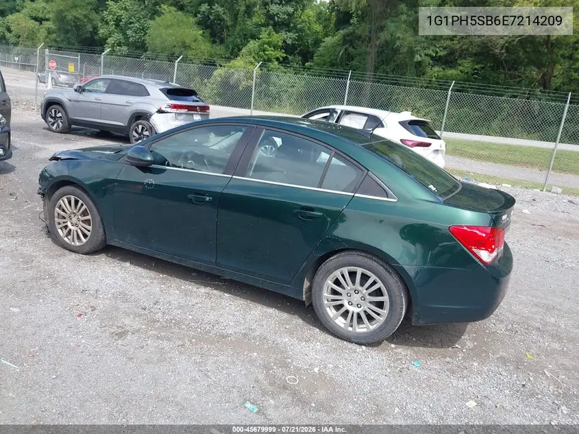 2014 Chevrolet Cruze Eco Auto VIN: 1G1PH5SB6E7214209 Lot: 45679999