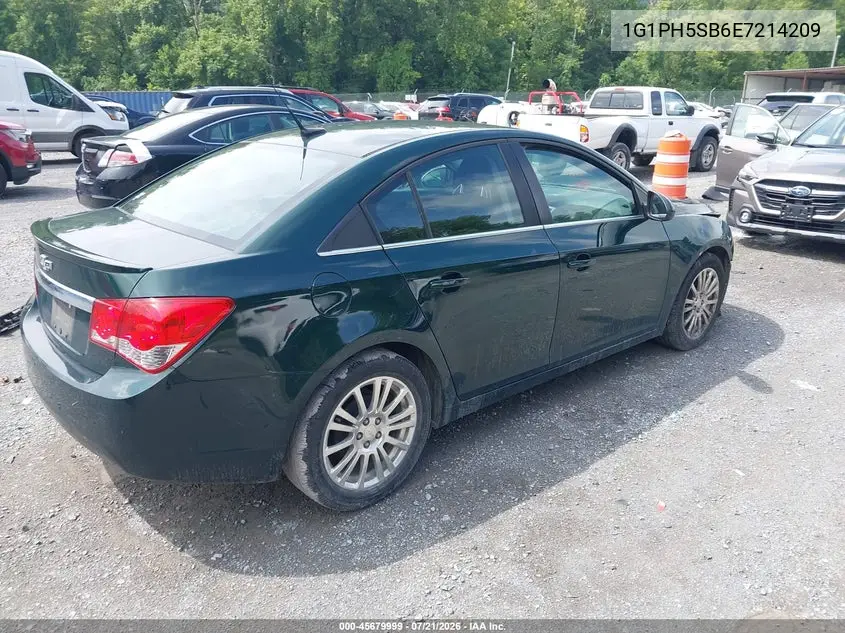 2014 Chevrolet Cruze Eco Auto VIN: 1G1PH5SB6E7214209 Lot: 45679999