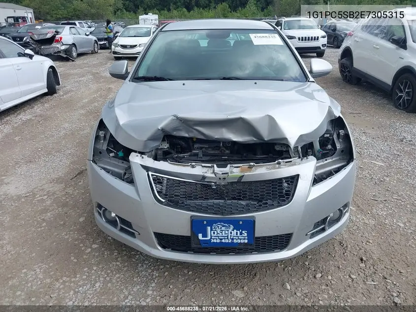 2014 Chevrolet Cruze 1Lt Auto VIN: 1G1PC5SB2E7305315 Lot: 45688235
