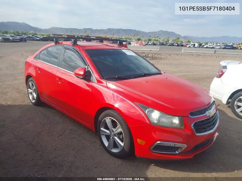 2015 Chevrolet Cruze 2Lt Auto VIN: 1G1PE5SB5F7180404 Lot: 45605681