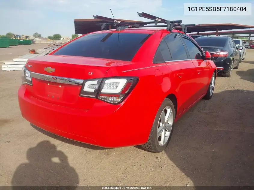 2015 Chevrolet Cruze 2Lt Auto VIN: 1G1PE5SB5F7180404 Lot: 45605681