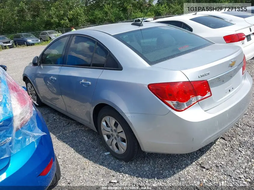 2015 Chevrolet Cruze Ls Auto VIN: 1G1PA5SH2F7271355 Lot: 45659624