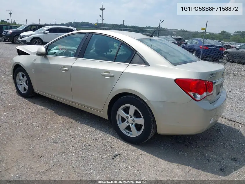 2015 Chevrolet Cruze 1Lt Auto VIN: 1G1PC5SB8F7158872 Lot: 45674630