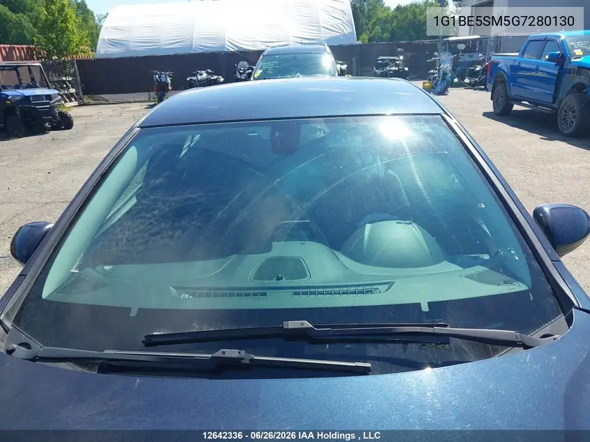 2016 Chevrolet Cruze VIN: 1G1BE5SM5G7280130 Lot: 12642336