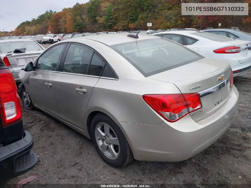 1G1PE5SB6G7110332 2016 Chevrolet Cruze Limited 1Lt Auto