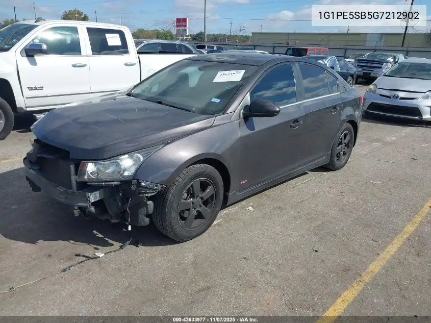1G1PE5SB5G7212902 2016 Chevrolet Cruze Limited 1Lt Auto