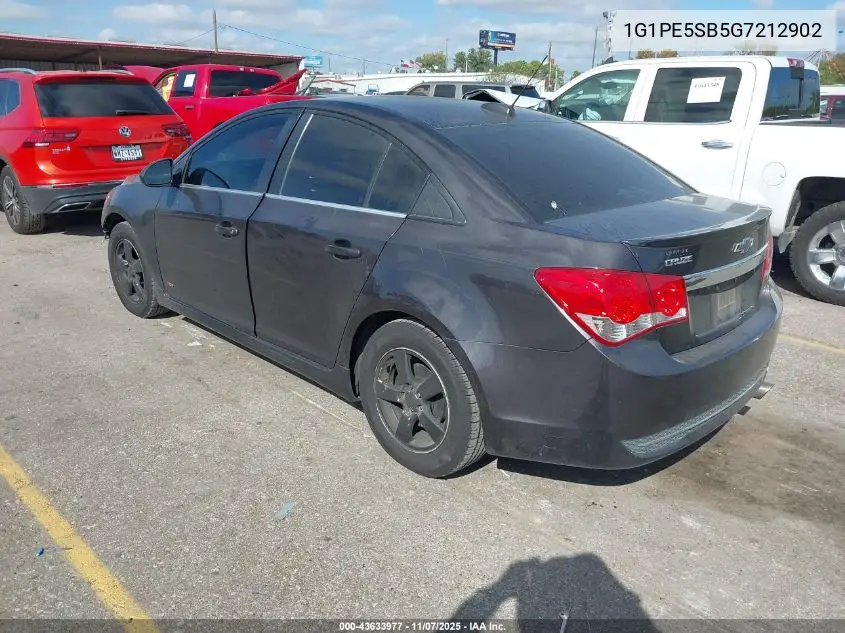 1G1PE5SB5G7212902 2016 Chevrolet Cruze Limited 1Lt Auto