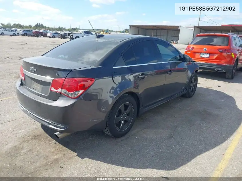 1G1PE5SB5G7212902 2016 Chevrolet Cruze Limited 1Lt Auto