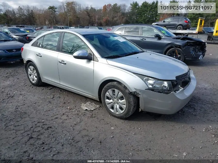 1G1PC5SH9G7211097 2016 Chevrolet Cruze Limited Ls Auto