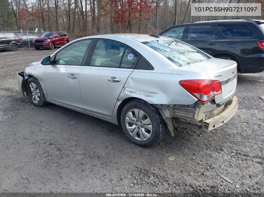 1G1PC5SH9G7211097 2016 Chevrolet Cruze Limited Ls Auto