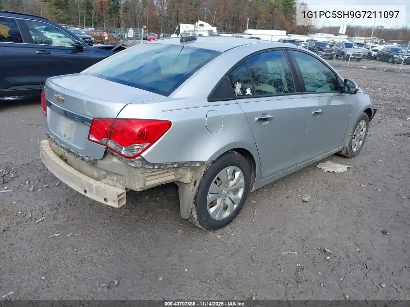 1G1PC5SH9G7211097 2016 Chevrolet Cruze Limited Ls Auto