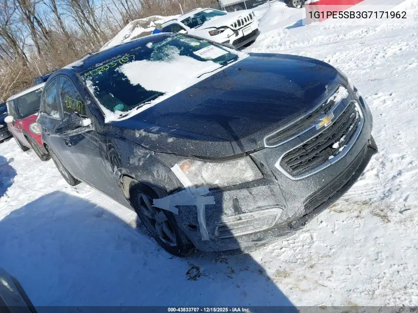 1G1PE5SB3G7171962 2016 Chevrolet Cruze Limited 1Lt Auto