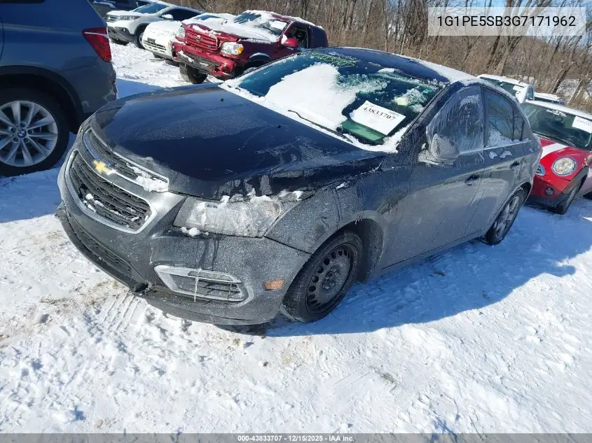 1G1PE5SB3G7171962 2016 Chevrolet Cruze Limited 1Lt Auto