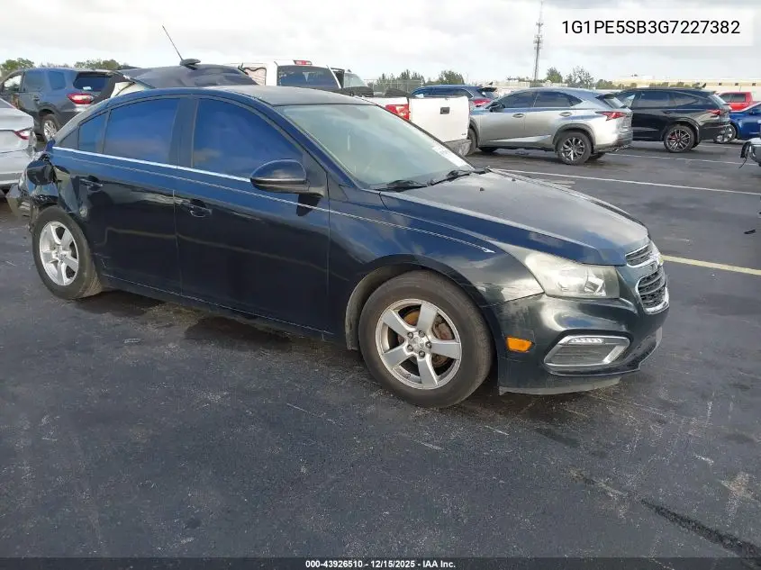 1G1PE5SB3G7227382 2016 Chevrolet Cruze Limited 1Lt Auto