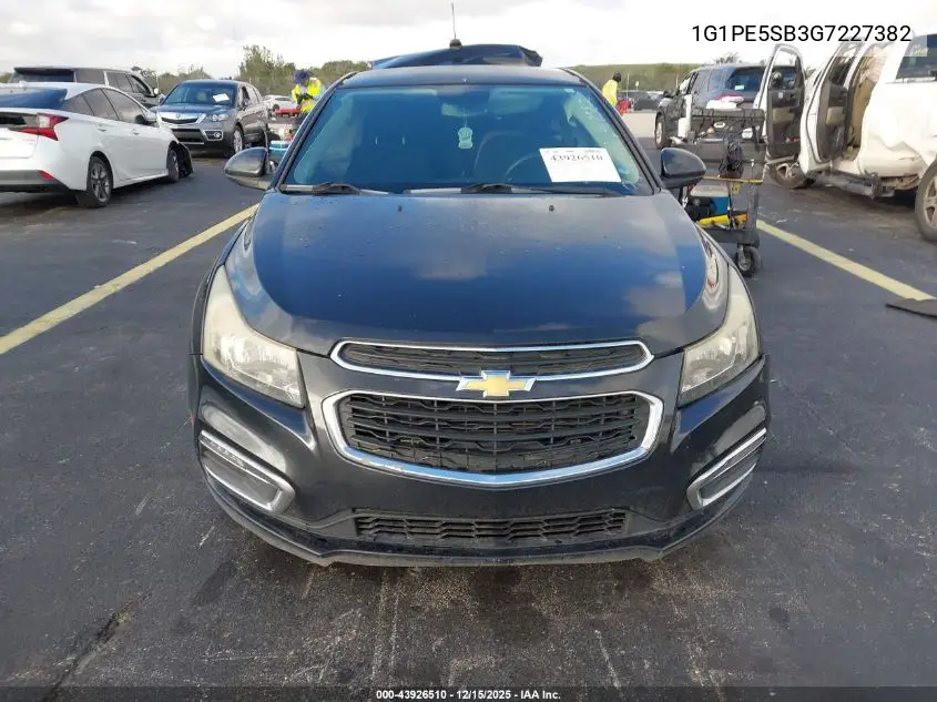 1G1PE5SB3G7227382 2016 Chevrolet Cruze Limited 1Lt Auto