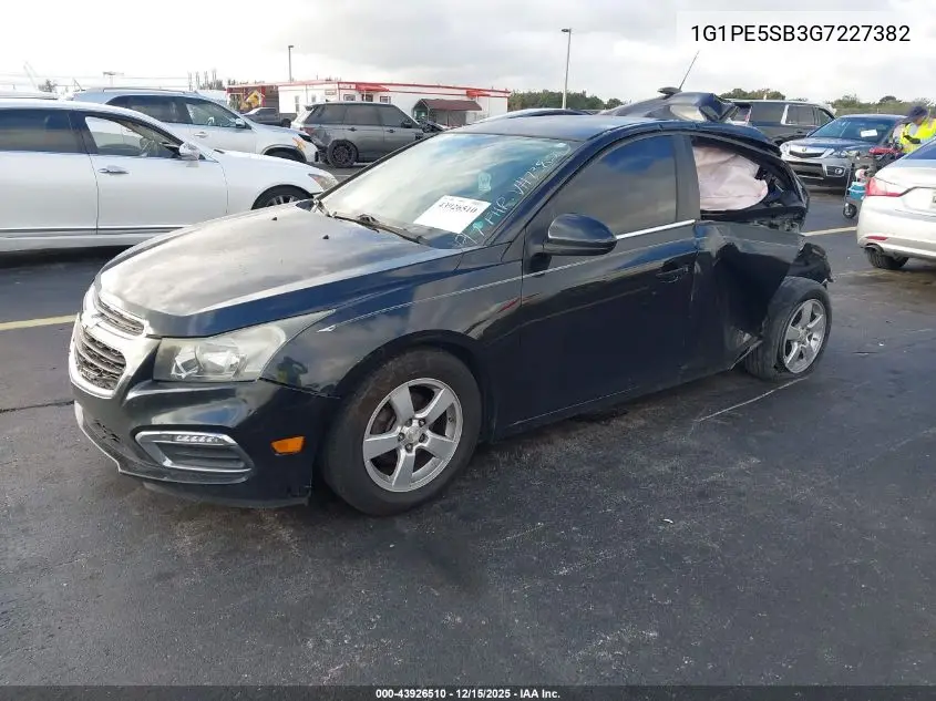 1G1PE5SB3G7227382 2016 Chevrolet Cruze Limited 1Lt Auto