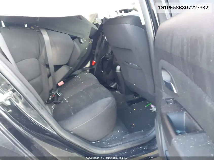 1G1PE5SB3G7227382 2016 Chevrolet Cruze Limited 1Lt Auto