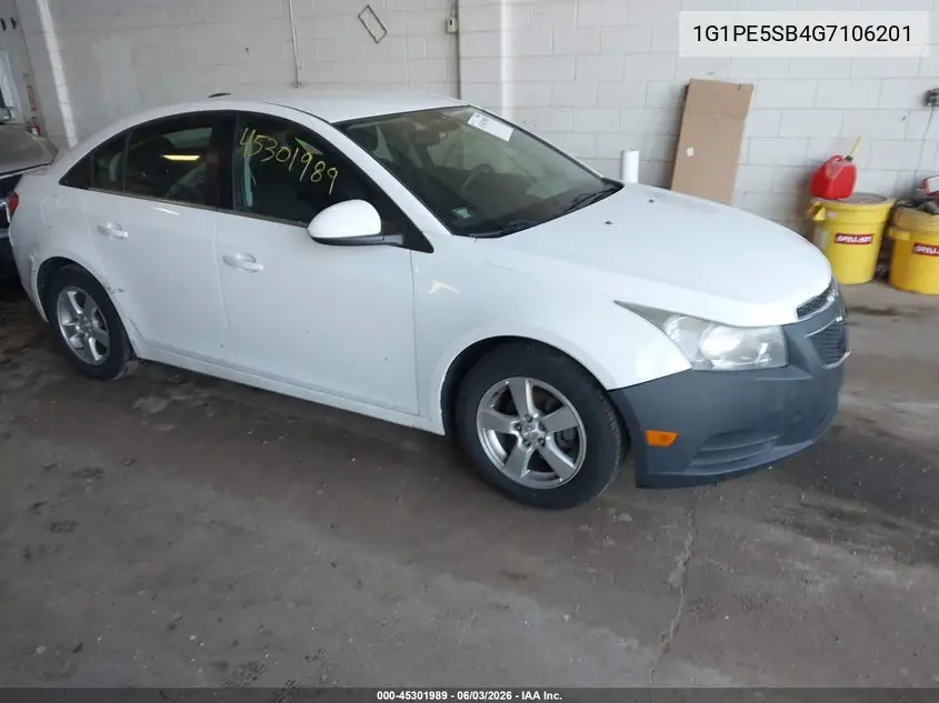2016 Chevrolet Cruze Limited 1Lt Auto VIN: 1G1PE5SB4G7106201 Lot: 45301989