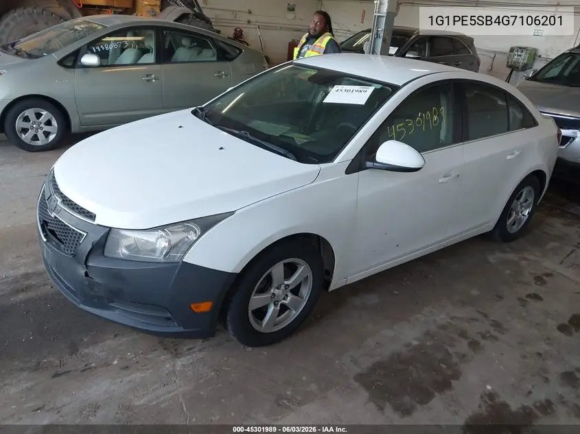 2016 Chevrolet Cruze Limited 1Lt Auto VIN: 1G1PE5SB4G7106201 Lot: 45301989