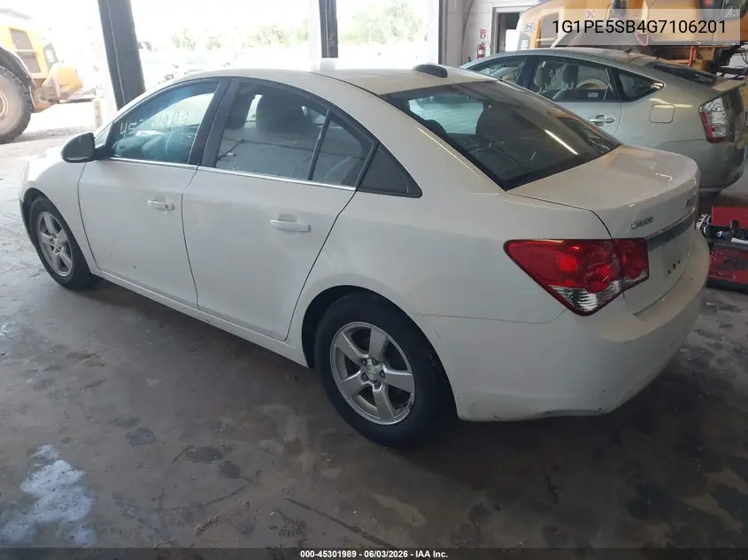 2016 Chevrolet Cruze Limited 1Lt Auto VIN: 1G1PE5SB4G7106201 Lot: 45301989