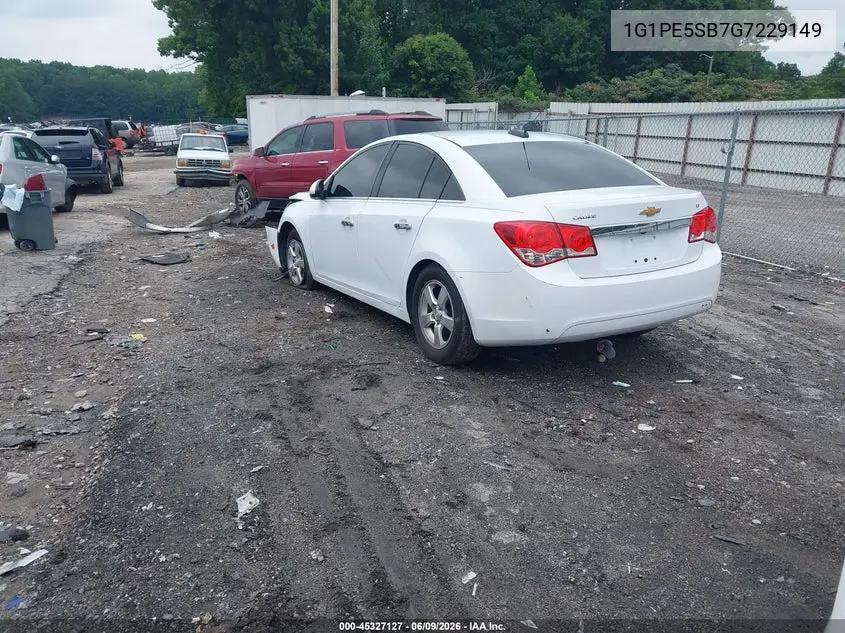 2016 Chevrolet Cruze Limited 1Lt Auto VIN: 1G1PE5SB7G7229149 Lot: 45327127