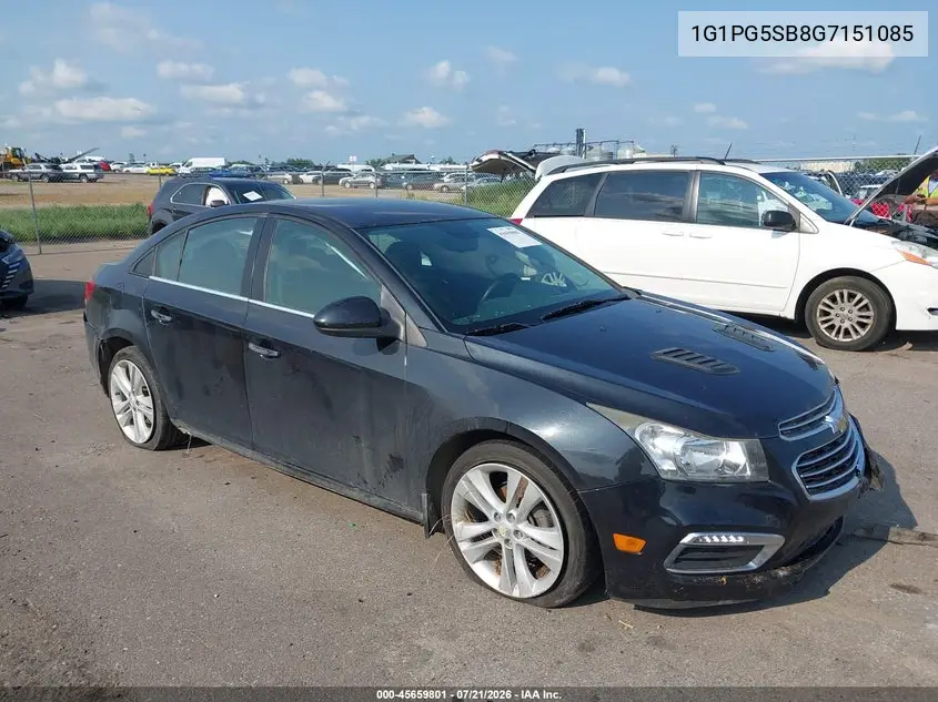 2016 Chevrolet Cruze Limited Ltz Auto VIN: 1G1PG5SB8G7151085 Lot: 45659801