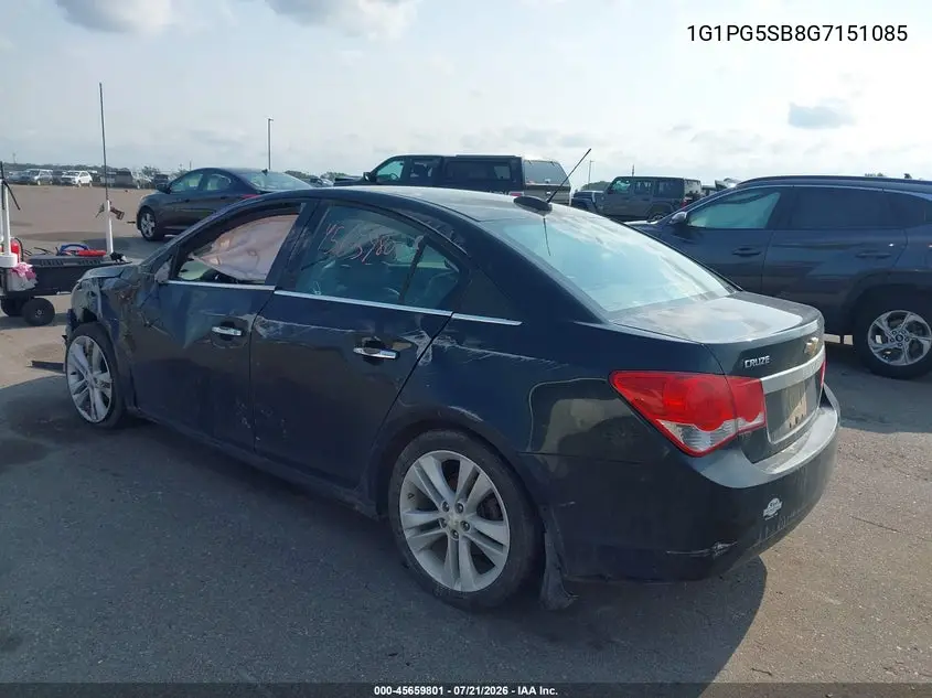 2016 Chevrolet Cruze Limited Ltz Auto VIN: 1G1PG5SB8G7151085 Lot: 45659801
