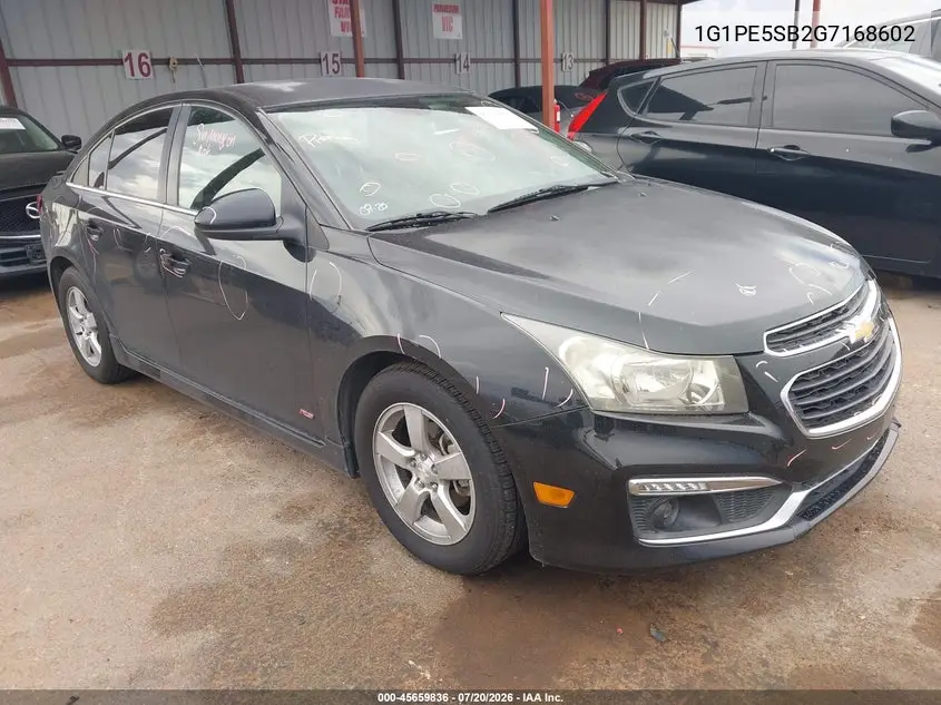 2016 Chevrolet Cruze Limited 1Lt Auto VIN: 1G1PE5SB2G7168602 Lot: 45659836