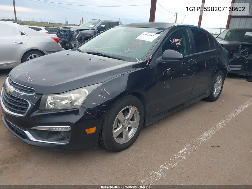 2016 Chevrolet Cruze Limited 1Lt Auto VIN: 1G1PE5SB2G7168602 Lot: 45659836