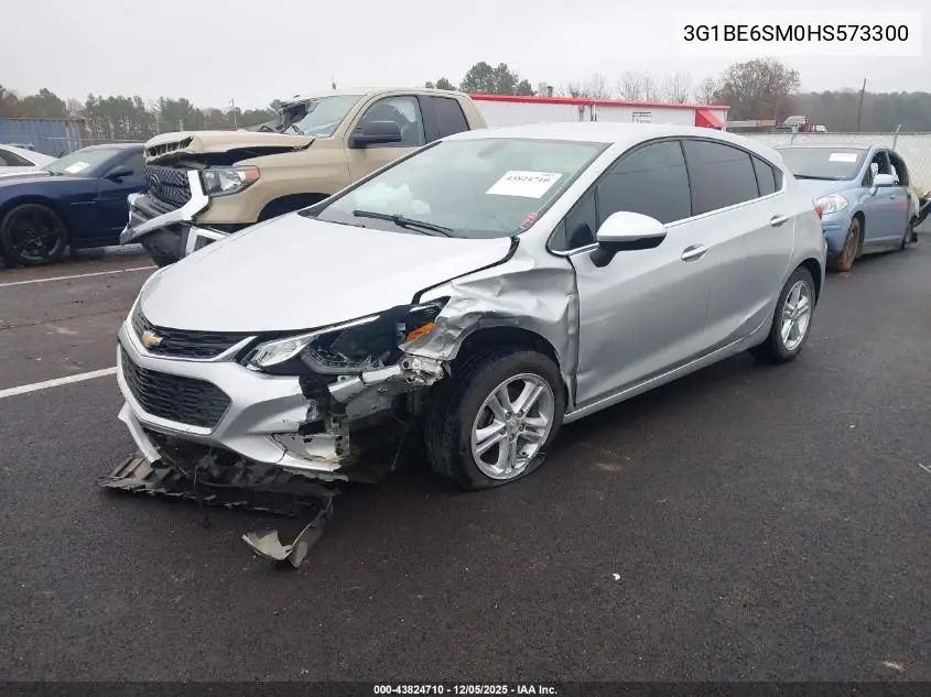 3G1BE6SM0HS573300 2017 Chevrolet Cruze Lt Auto