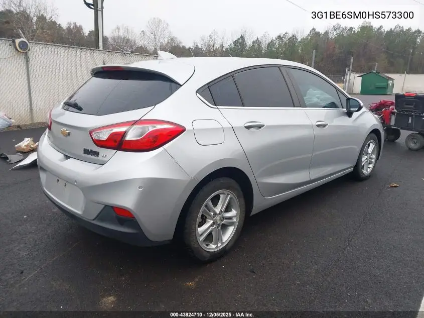 3G1BE6SM0HS573300 2017 Chevrolet Cruze Lt Auto