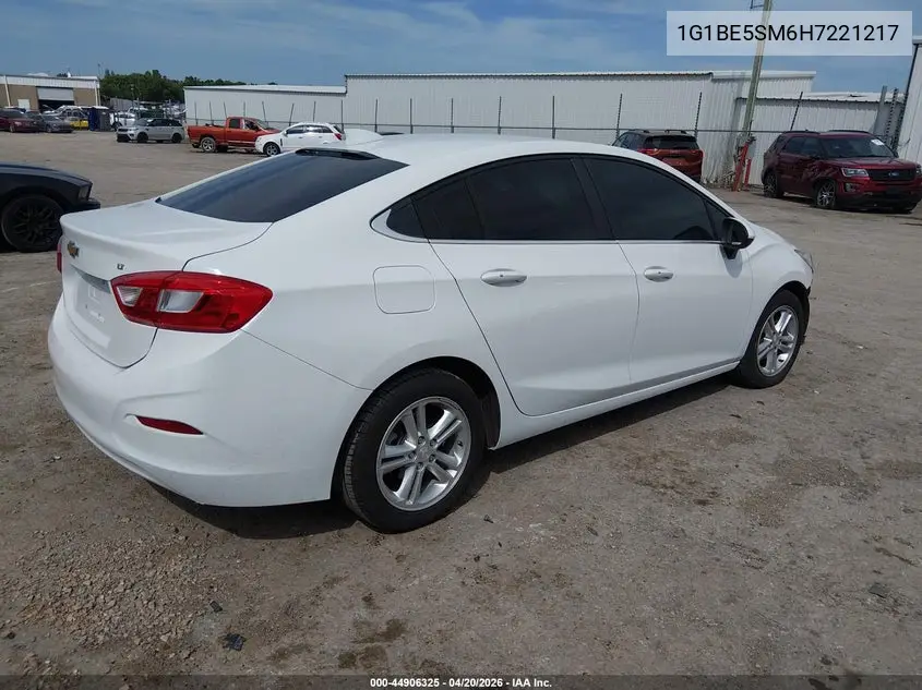 1G1BE5SM6H7221217 2017 Chevrolet Cruze Lt Auto